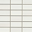 Nagara White Gloss Stacked Mosaic